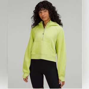 lululemon athletica Wasabi Half-Zip Hoodie